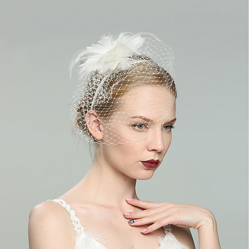 

Feathers Fascinators with Feather 1pc Wedding / Special Occasion / Horse Race Headpiece