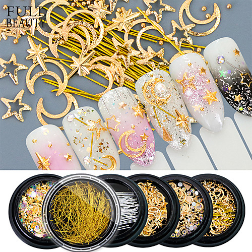 

1 / box Acrylic Alloy Glitter Powder Fashionable Design Luminous Glitters Retro Wedding Party Daily Wear for Finger Nail Toe Nail / Jewelry Series