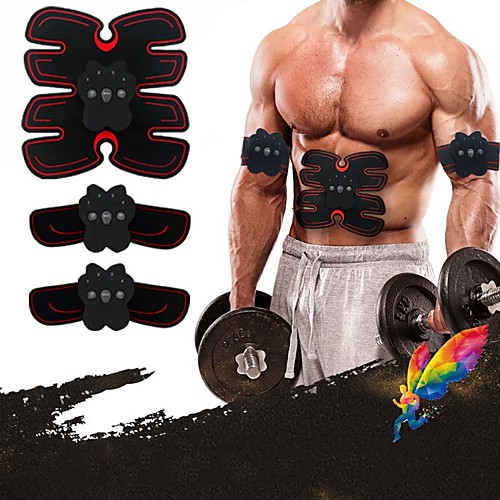 

Abs Stimulator EMS Abs Trainer 33 cm Diameter PU Leather / Polyurethane Leather Electronic Non Toxic Strength Training Muscle Toner Muscle Toning Massage Build Muscle, Tone & Tighten Exercise