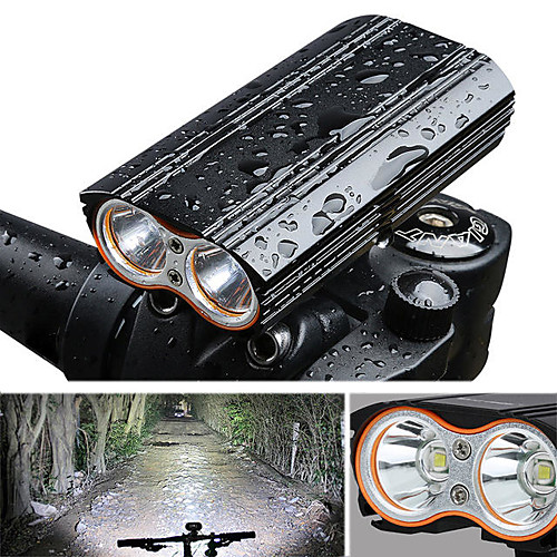 

LED Bike Light Front Bike Light Headlight Bicycle Cycling Waterproof Portable Quick Release 2000 lm Rechargeable USB Camping / Hiking / Caving Cycling / Bike