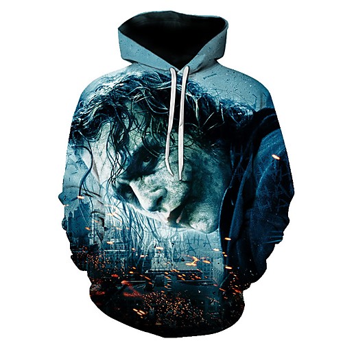 

Men's Plus Size Hoodie Geometric / 3D Print Hooded Active Long Sleeve Green S M L XL XXL XXXL XXXXL XXXXXL XXXXXXL / Fall / Winter