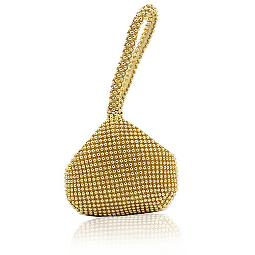 

Women's Crystals PU Clutch Black / Gold / Silver
