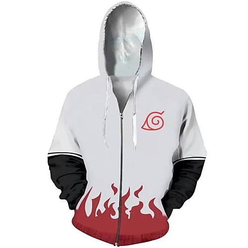 

Inspired by Naruto Naruto Uzumaki Hoodie Terylene Cartoon For Men's / Women's