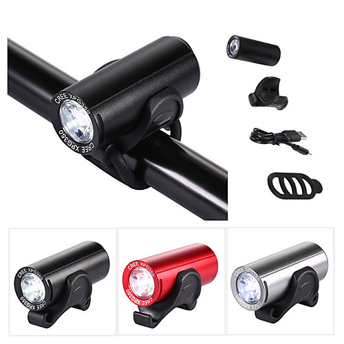

LED Bike Light Front Bike Light Safety Light Mountain Bike MTB Bicycle Cycling Waterproof Super Brightest Portable Lightweight USB 350 lm Cold White Camping / Hiking / Caving Cycling / Bike