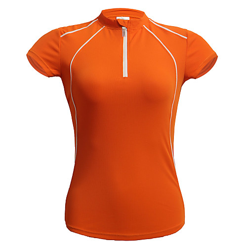 

Jaggad Women's Short Sleeve Cycling Jersey Polyester Coolmax Red Light Green Light Red Bike Jersey Top Mountain Bike MTB Road Bike Cycling Breathable Quick Dry Sports Clothing Apparel