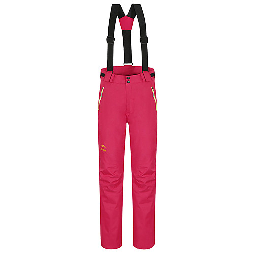 

Women's Ski / Snow Pants Ski / Snowboard Winter Sports Thermal / Warm Waterproof Windproof Cotton Pants / Trousers Bib Pants Ski Wear