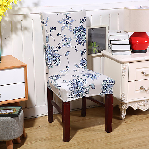 

Chair Cover Multi Color Reactive Print Polyester Slipcovers