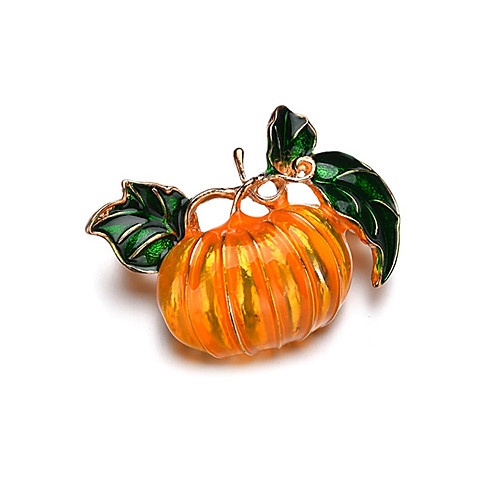 

Women's Brooches Vintage Style Floral Theme Creative Ladies Vintage Cartoon Brooch Jewelry Yellow For Halloween Evening Party Night out&Special occasion