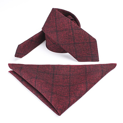 

Men's Party / Work Necktie - Geometric / Suits