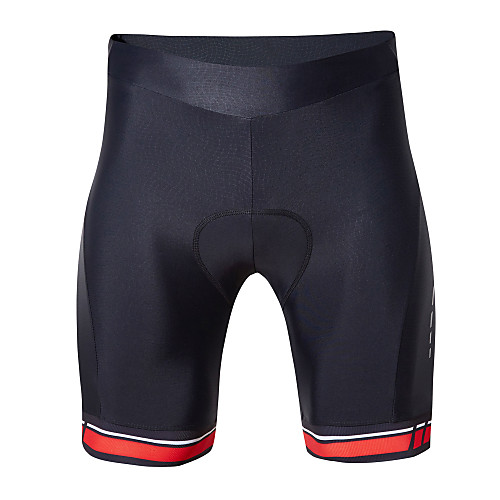 

SANTIC Men's Cycling Padded Shorts Bike Padded Shorts / Chamois Bottoms Breathable Sports Polyester Elastane Red / black Mountain Bike MTB Road Bike Cycling Clothing Apparel Advanced Semi-Form Fit