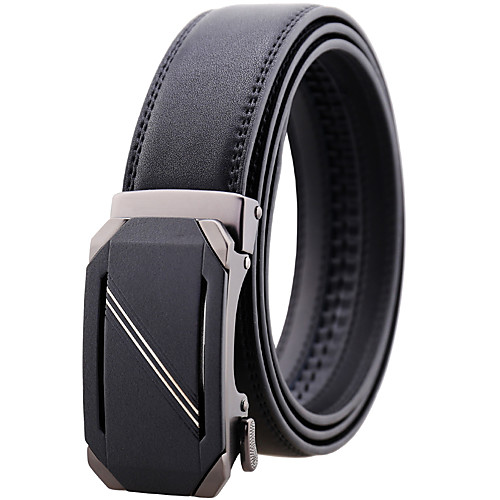 

Men's Party / Work Leather Waist Belt - Solid Colored