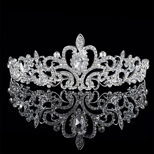 

Alloy Tiaras with Rhinestone 1 Piece Wedding Headpiece