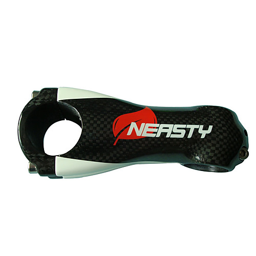 

NEASTY 31.8 mm Bike Stem 100 mm Carbon Fiber Lightweight High Strength Easy to Install for Cycling Bicycle 3K