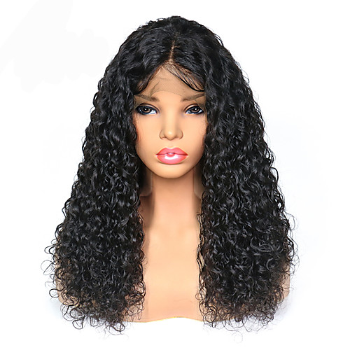 

Remy Human Hair Lace Front Wig Deep Parting Side Part style Brazilian Hair Curly Wig 250% Density with Baby Hair Best Quality Hot Sale Thick Women's Long Human Hair Lace Wig Premierwigs