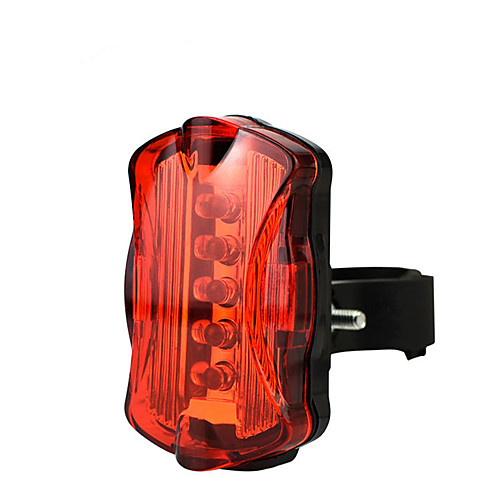 

LED Bike Light Rear Bike Tail Light Safety Light Mountain Bike MTB Bicycle Cycling Waterproof Super Brightest Quick Release Lightweight Li-ion 50 lm AAA Red Camping / Hiking / Caving Cycling / Bike