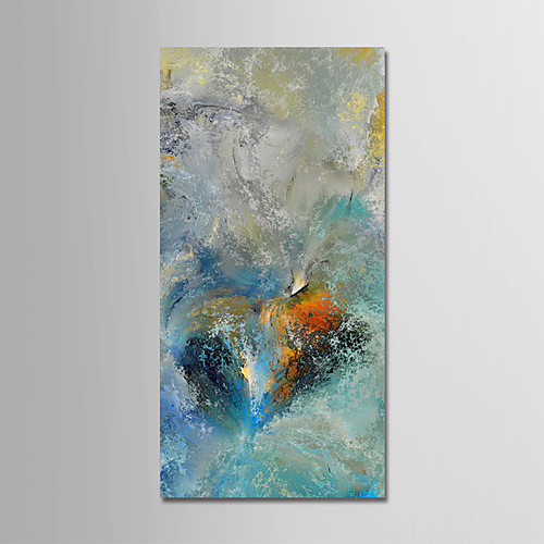 

Oil Painting Hand Painted - Abstract Landscape Modern Stretched Canvas