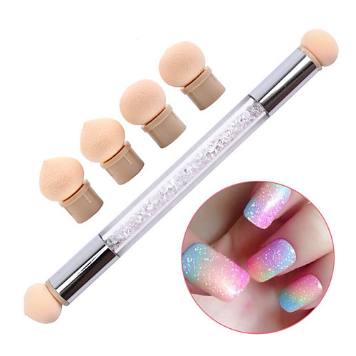 

1 set Acrylic / Artificial Gemstones Nail Painting Tools For Finger Nail Toe Nail Color Gradient / Novelty / Durable Romantic Series White Series nail art Manicure Pedicure Sweet Lolita / Baroque