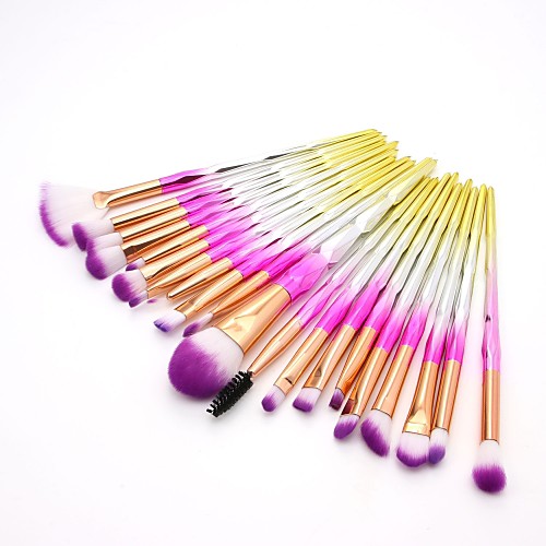 

20pcs Makeup Brushes Professional Blush Brush / Eyeshadow Brush / Lip Brush Nylon fiber Full Coverage