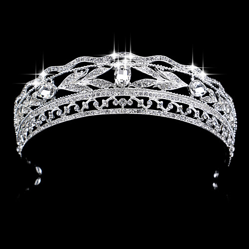 

Alloy Tiaras with Rhinestone 1 Piece Wedding Headpiece