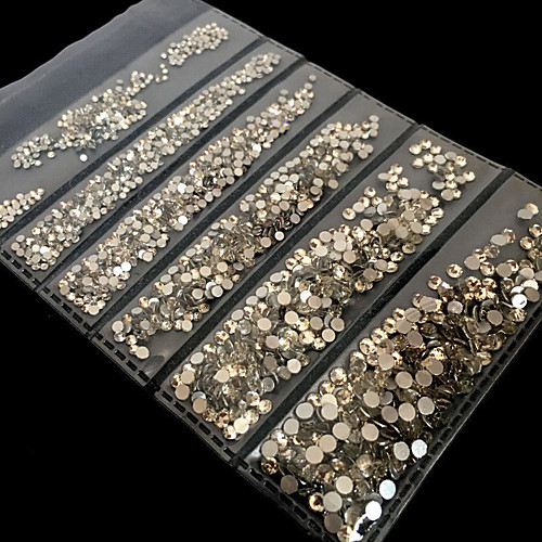 

1440 pcs Classic / Best Quality Rhinestone Rhinestones For Finger Nail Romantic Series Wedding nail art Manicure Pedicure Christmas / Party / Evening / Office / Career Artistic / Aristocrat Lolita