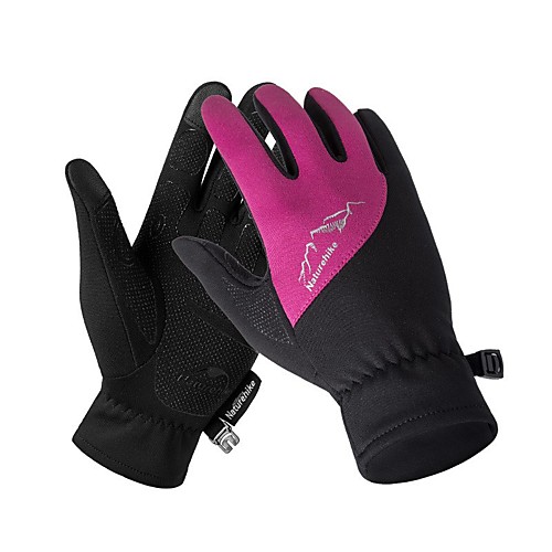 

Winter Bike Gloves / Cycling Gloves Mountain Bike MTB Thermal / Warm Touch Screen Windproof Breathable Full Finger Gloves Touch Screen Gloves Sports Gloves Fleece Silicone Gel Terry Cloth Black Grey