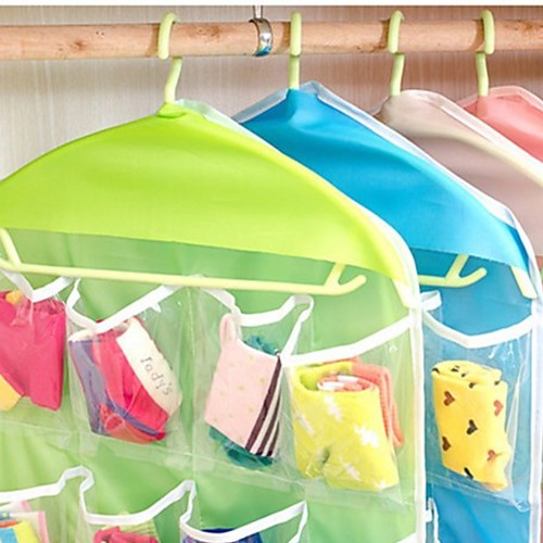 

Convenience 16 grid Storage Bags Space Saver Organizer Closet Storage underwear sock Storage Bag