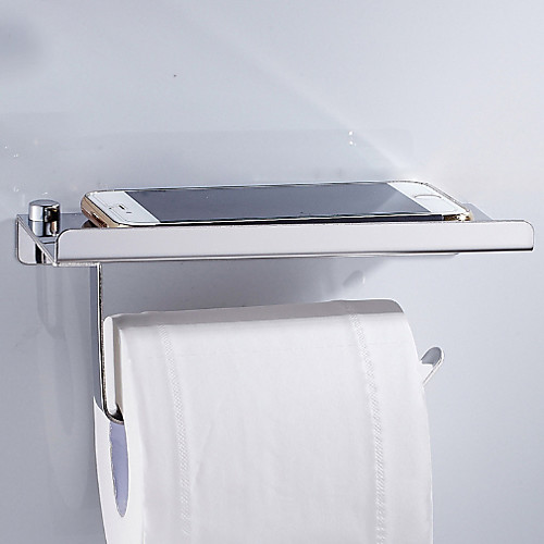 

Toilet Paper Holder Premium Design / Cool Modern Stainless Steel 1pc Wall Mounted