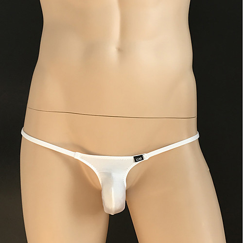 

Men's Basic Sexy G-string Underwear - Normal, Solid Colored Low Waist Black Wine Light gray M L XL / Club