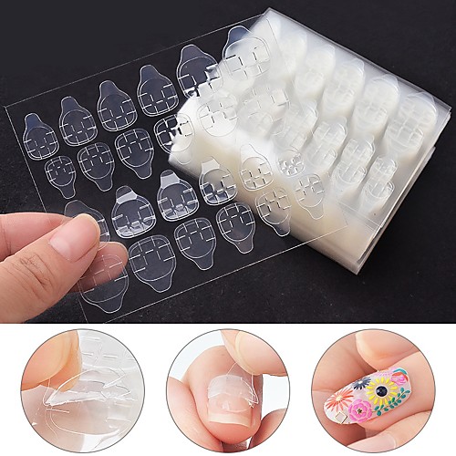 

5pcs Plastics Nail Art Accessories Eco-friendly High Transparency Korean Fashion Daily for Finger Nail Toe Nail / White Series