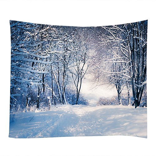 

Christmas / Family Wall Decor 100% Polyester Modern Wall Art, Wall Tapestries Decoration