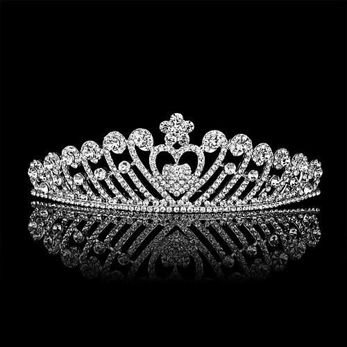

Alloy Tiaras with Rhinestone 1 Piece Wedding Headpiece
