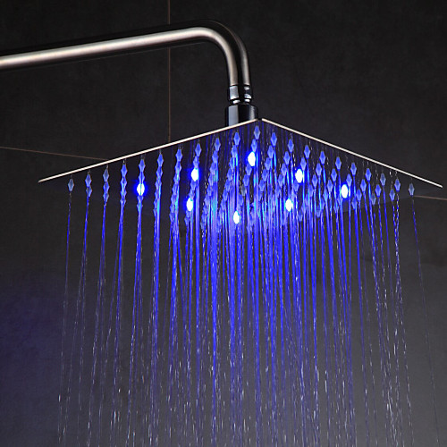 

Contemporary Rain Shower Chrome Feature - LED / Rainfall, Shower Head