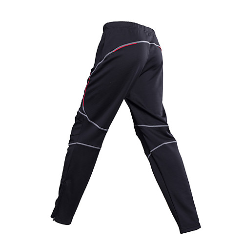 

Men's Cycling Pants Winter Bike Pants Bottoms Sports BlackSliver Mountain Bike MTB Road Bike Cycling Clothing Apparel Form Fit Bike Wear / Micro-elastic