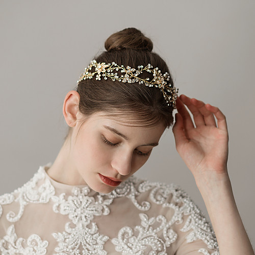 

Rhinestone / Alloy Headbands with Crystals / Rhinestones 1 Piece Wedding / Party / Evening Headpiece