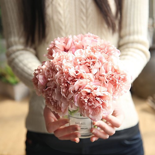 

Peony Flower Bunch Artificial Flower Home Decoration Wedding Fake Flower