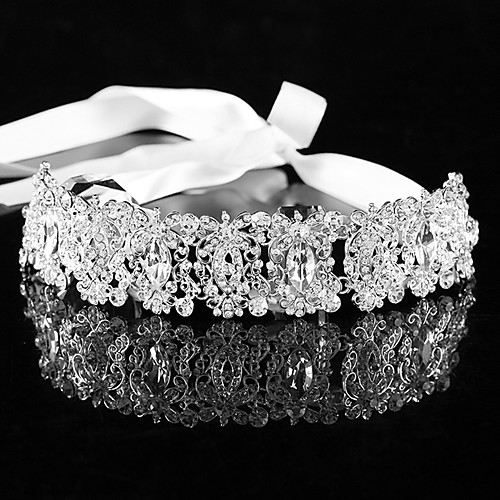 

Alloy Tiaras with Rhinestone 1 Piece Wedding Headpiece