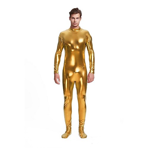 

Zentai Suits Cosplay Costume Skin Suit Adults' Latex Spandex Lycra Cosplay Costumes Sex Men's Women's Solid Colored Christmas Halloween Carnival / High Elasticity