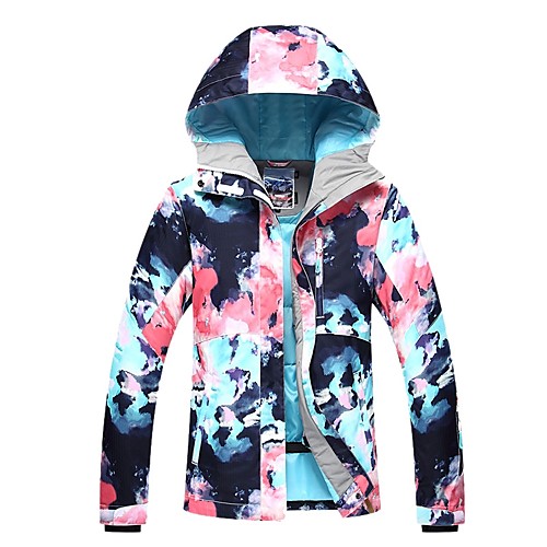 

GSOU SNOW Women's Ski Jacket Winter Sports Ski Skiing Winter Sports POLY Top Ski Wear