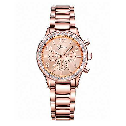 

Women's Wrist Watch Diamond Watch Analog Quartz Ladies Water Resistant / Waterproof Creative / Stainless Steel