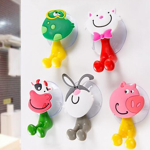 

Hooks For Children / Cartoon / Creative Cartoon PVC(PolyVinyl Chloride) 1pc Toothbrush & Accessories