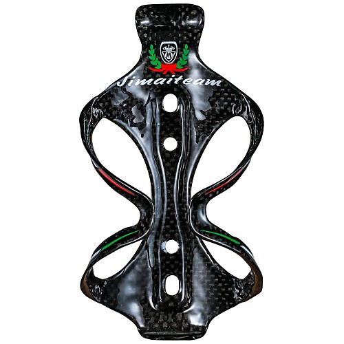 

Bike Water Bottle Cage Carbon Fiber Portable Lightweight Durable Easy to Install For Cycling Bicycle Road Bike Mountain Bike MTB Fixed Gear Bike Carbon Fiber Black 1 pcs