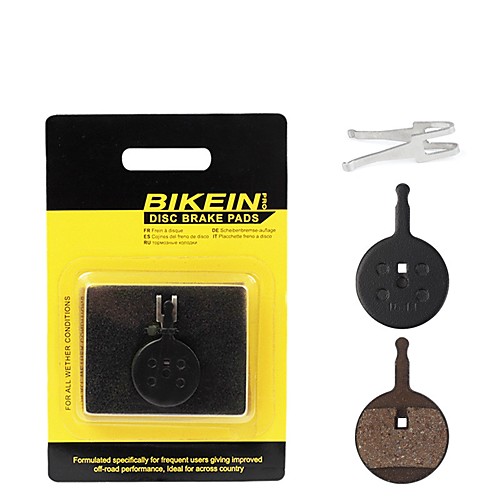 

Resin Disc Brake Pads Resin Semi-Metallic Low Noise Smooth For Road Bike Mountain Bike MTB Cycling