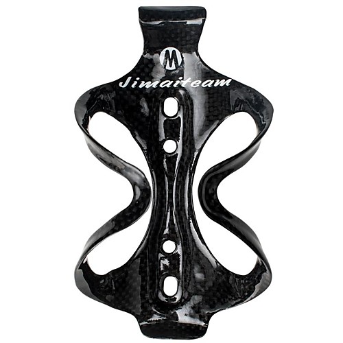 

Bike Water Bottle Cage Carbon Fiber Portable Lightweight Durable Easy to Install For Cycling Bicycle Road Bike Mountain Bike MTB Fixed Gear Bike Carbon Fiber Black 1 pcs
