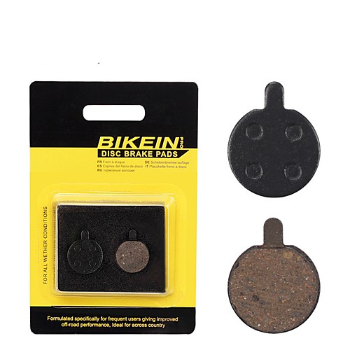 

Resin Disc Brake Pads Resin Semi-Metallic Low Noise Smooth For Road Bike Mountain Bike MTB Cycling