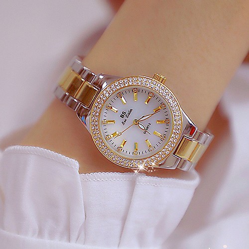 

Women's Bracelet Watch Diamond Watch Analog Quartz Ladies Creative Beautiful and elegant / Japanese / Blinging