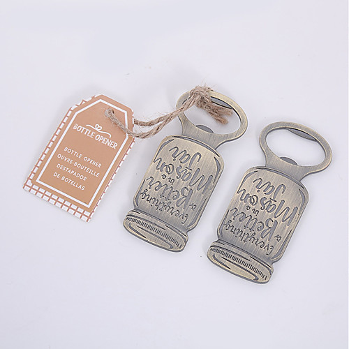 

Non-personalized Chrome Bottle Openers Classic Theme / Creative / Wedding Bottle Favor