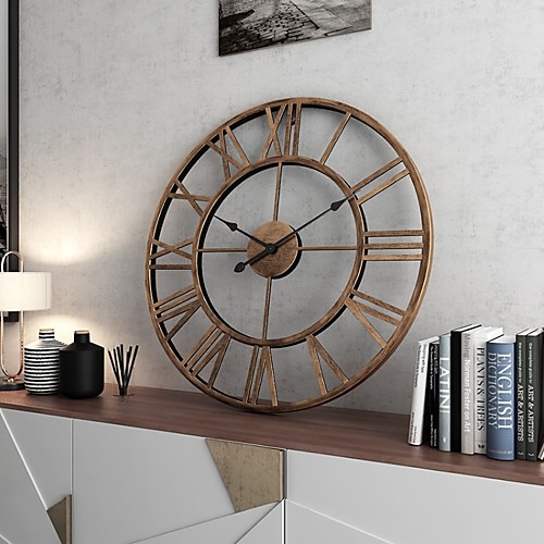 

Modern Contemporary / Fashion Plastic & Metal Round Christmas / Classic Theme / Holiday Indoor / Outdoor Battery Decoration Wall Clock Analog Specification No