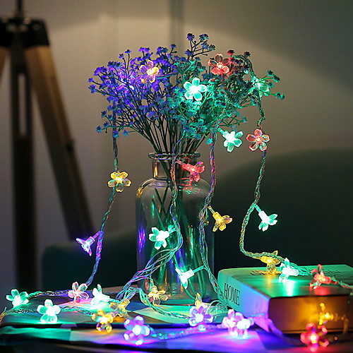 

3m String Lights 20 LEDs 1 set Multi Color Decorative AA Batteries Powered