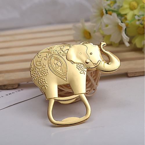 

Non-personalized Chrome Bottle Openers Classic Theme / Elephant / Creative Bottle Favor