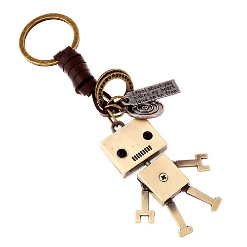 

Classic Theme / Robot / Creative Keychain Favors Chrome / Calf Hair Keychains - 1 pcs All Seasons